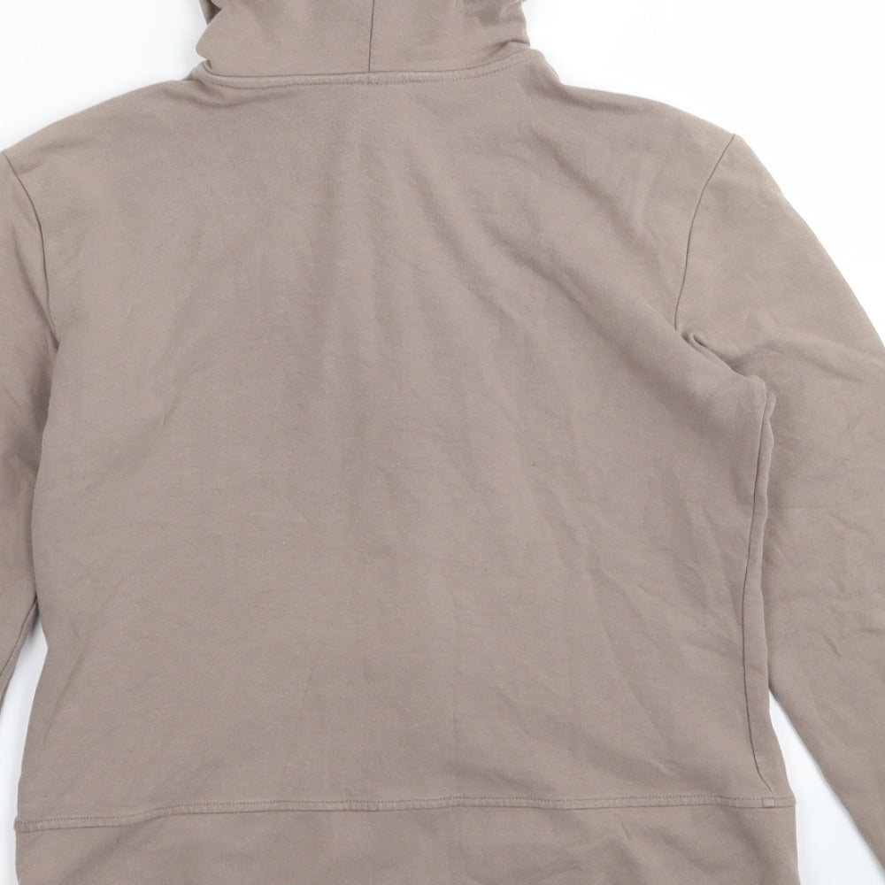 Target Womens Brown   Full Zip Jumper Size 10