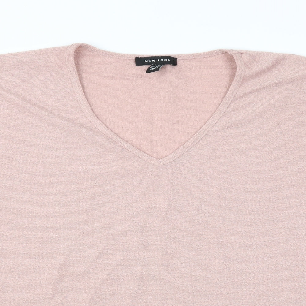 New Look Womens Orange    T-Shirt Size M