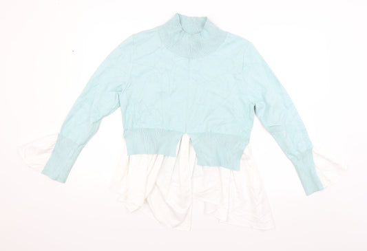 Luzabelle Womens Blue   Pullover Jumper Size 10