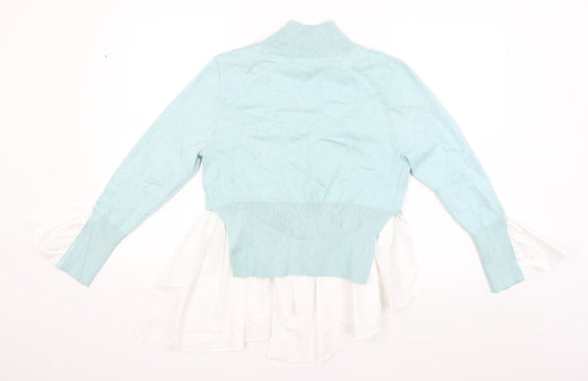 Luzabelle Womens Blue   Pullover Jumper Size 10
