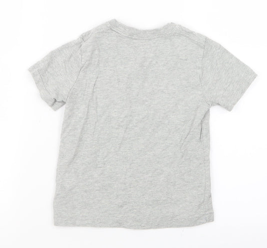 Gap Boys Grey   Basic T-Shirt Size 4 Years