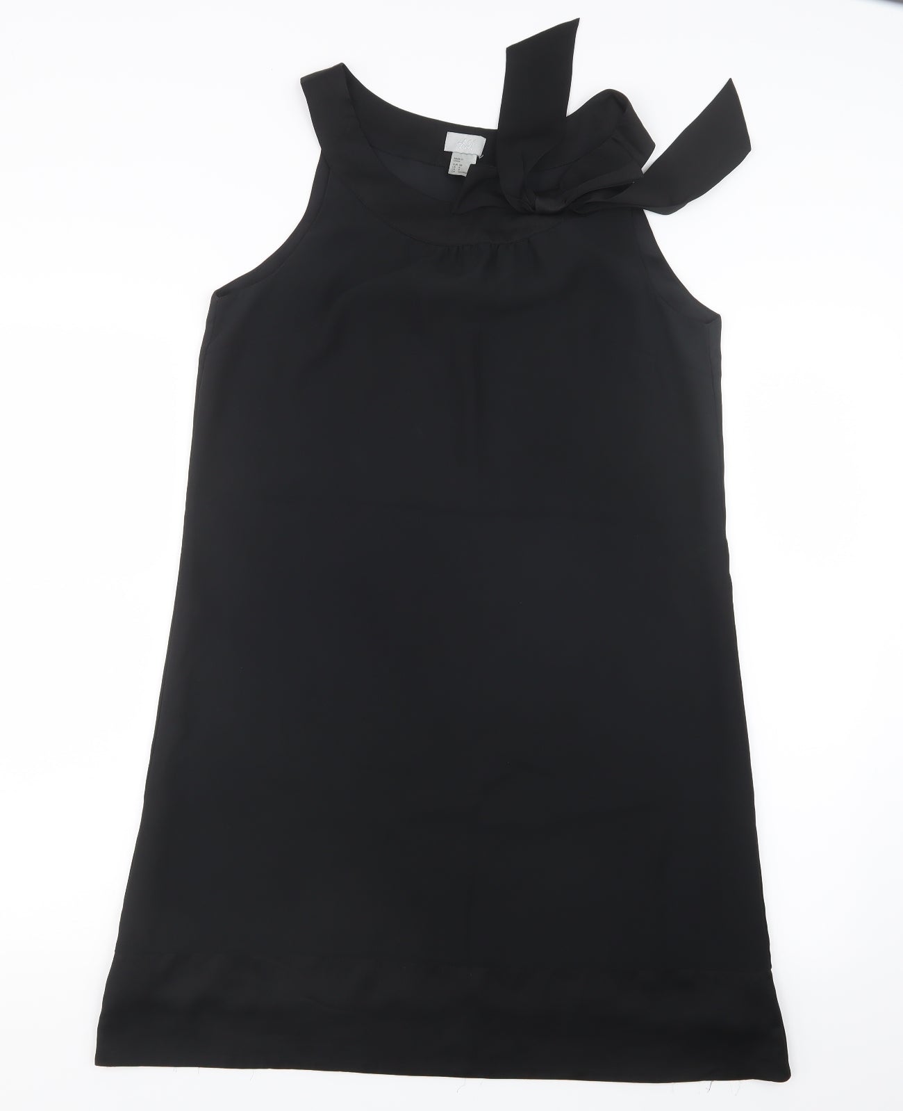 H&M Womens Black   T-Shirt Dress  Size 10