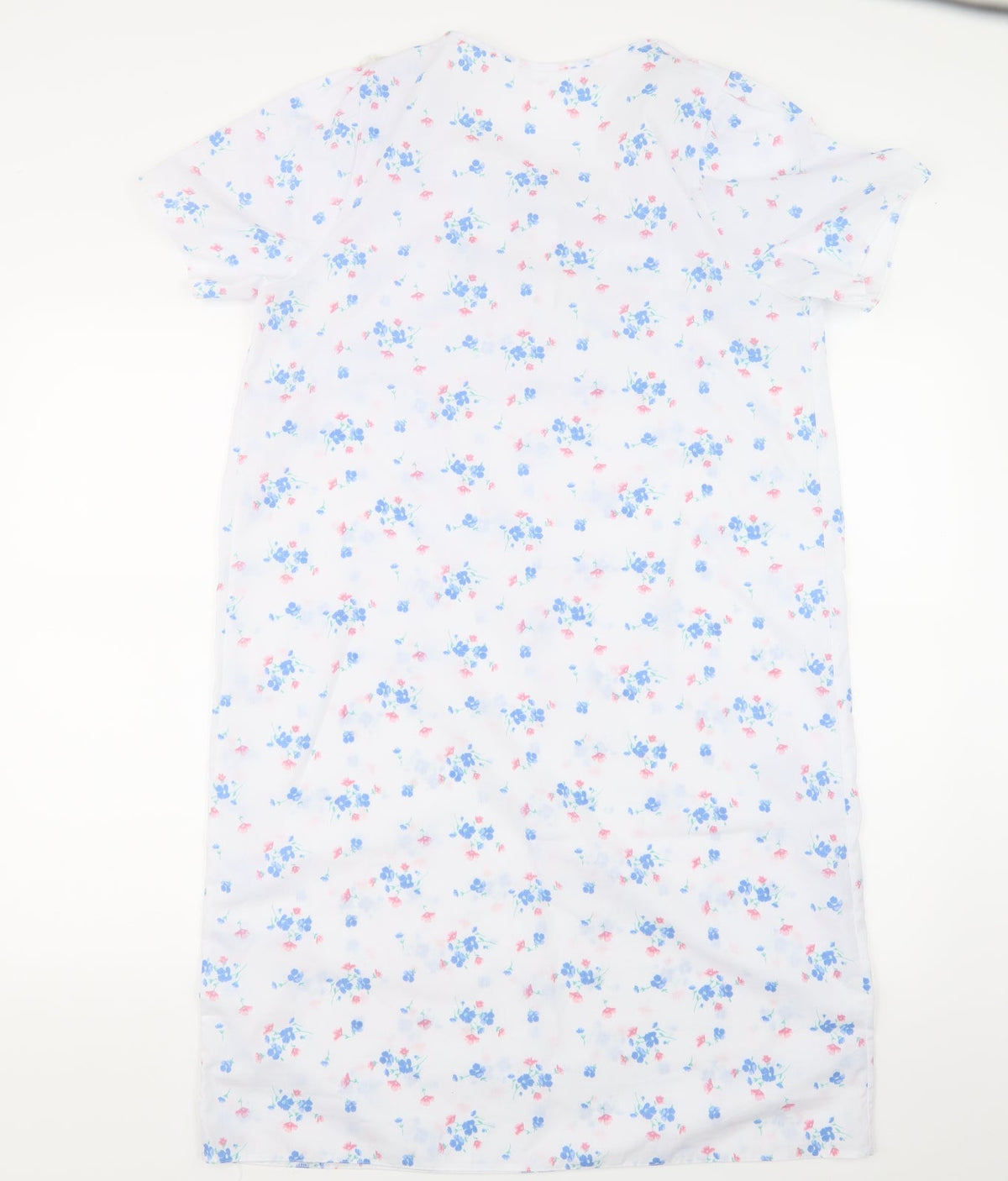 Vida Vi Womens White Floral  Top One Piece Size 10