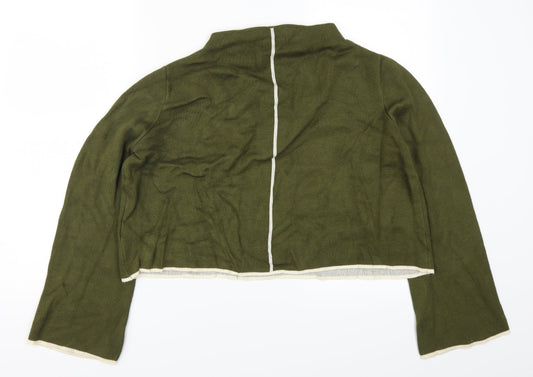 Topshop Womens Green   Pullover Jumper Size 10