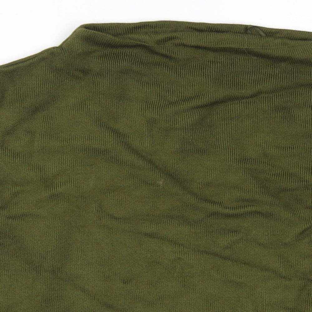 Topshop Womens Green   Pullover Jumper Size 10