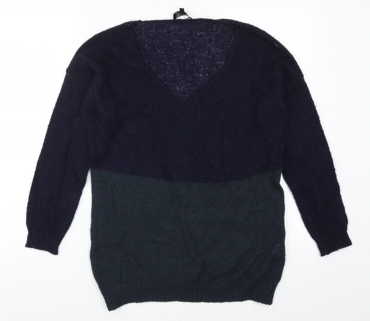 Fenella Womens Blue   Pullover Jumper Size M  - Colourblock