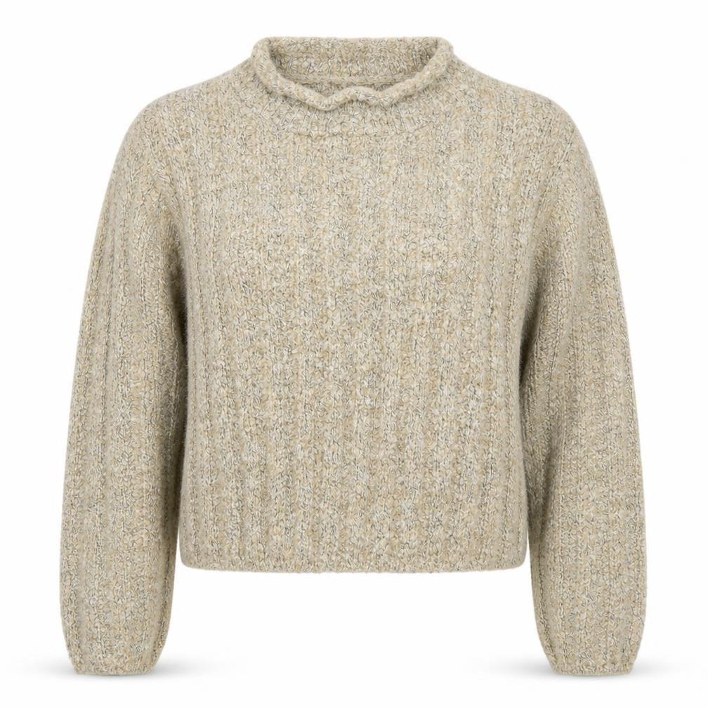 Marks and Spencer Womens Beige  Knit Pullover Jumper Size 10