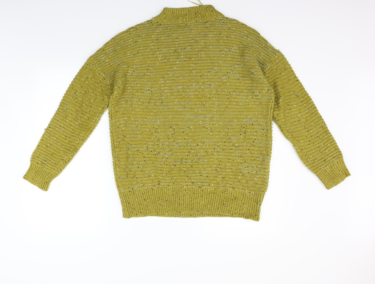Papaya Womens Yellow   Pullover Jumper Size L