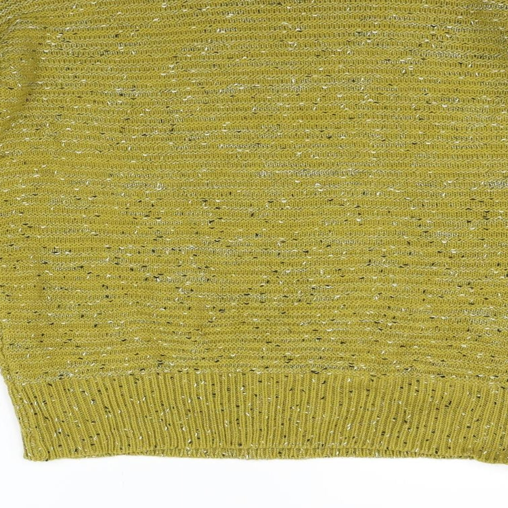 Papaya Womens Yellow   Pullover Jumper Size L