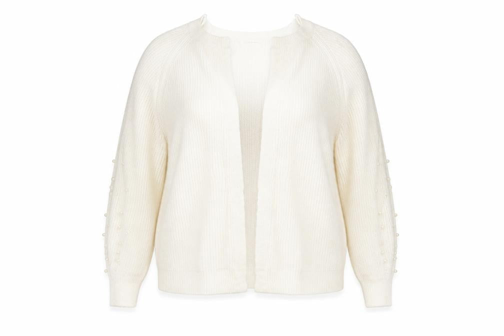 Marks and Spencer Womens Beige   Cardigan Jumper Size XL