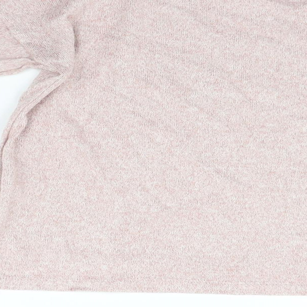 Zara Girls Orange   Pullover Jumper Size 8 Years