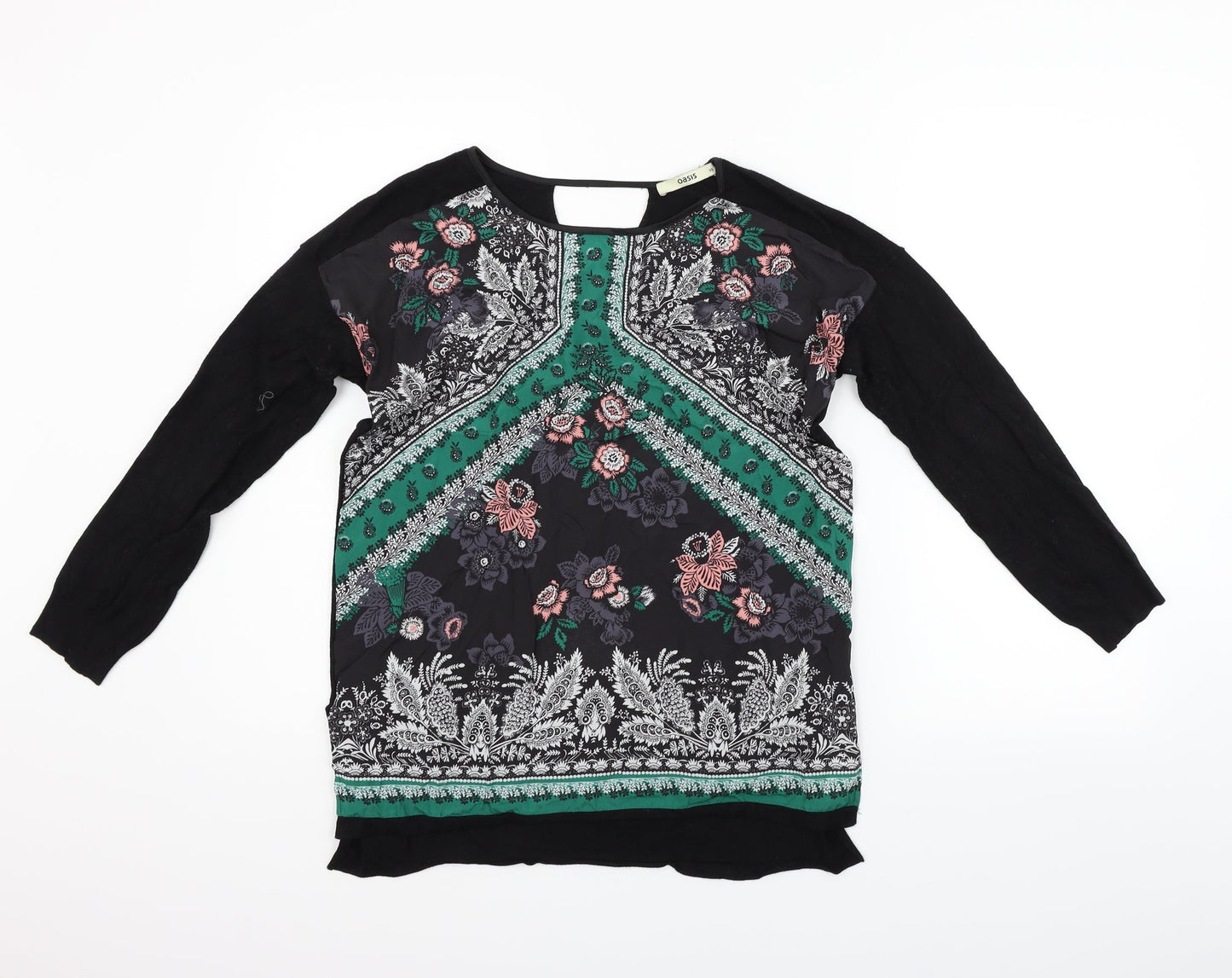 Oasis Womens Green   Pullover Jumper Size XS