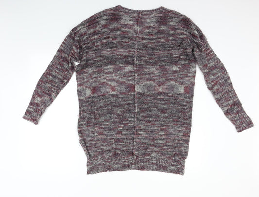 miss baron Womens Purple   Pullover Jumper Size M