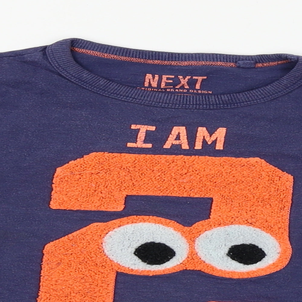 NEXT Boys Blue   Basic T-Shirt Size 2 Years