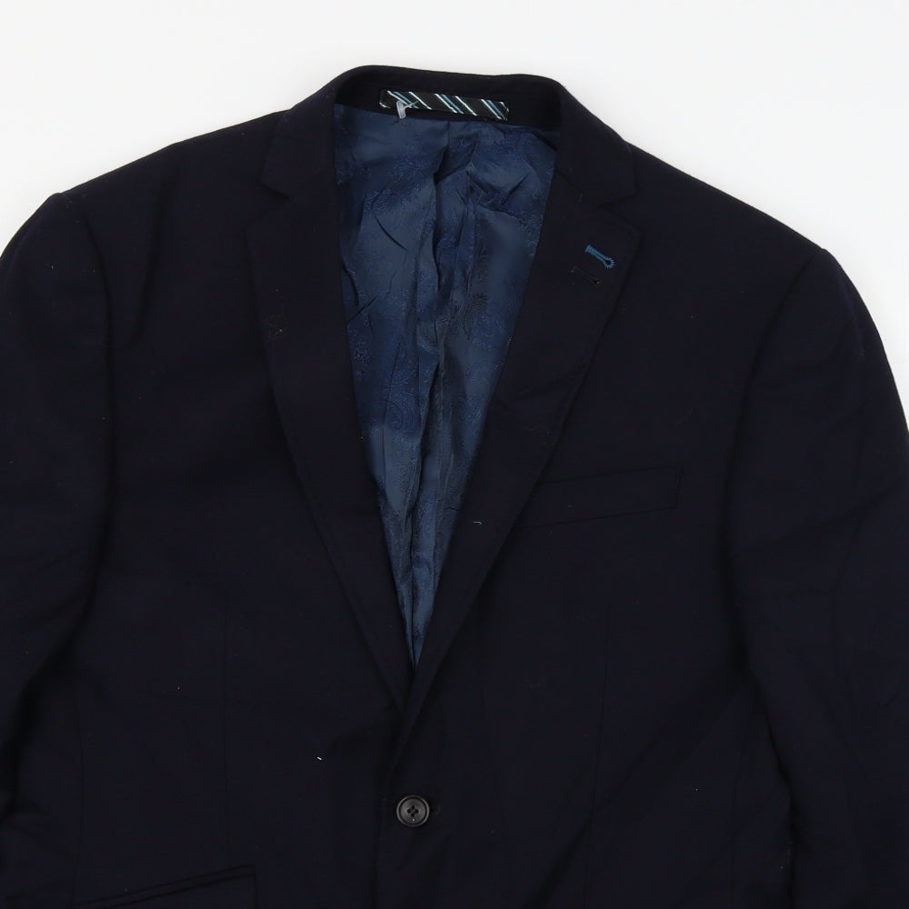 Marks and Spencer  Mens Blue   Jacket Blazer Size 38