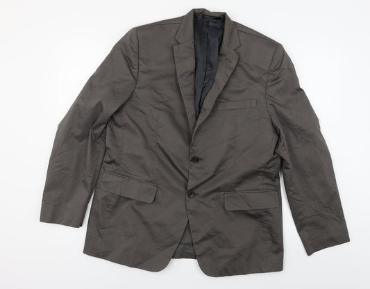 STUDIOSUITS Mens Brown   Jacket Blazer Size 38