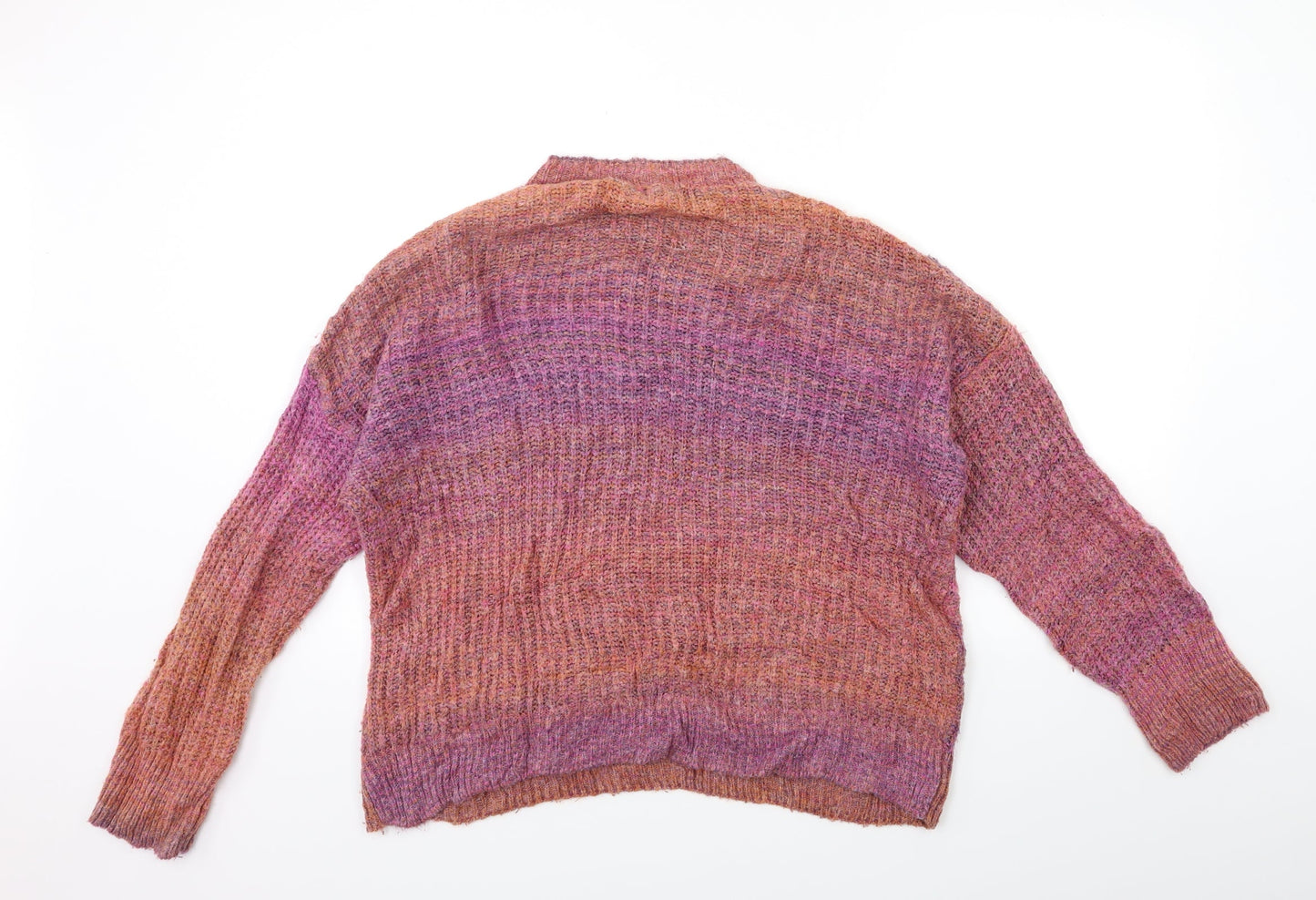 Topshop Womens Purple  Knit Pullover Jumper Size 8