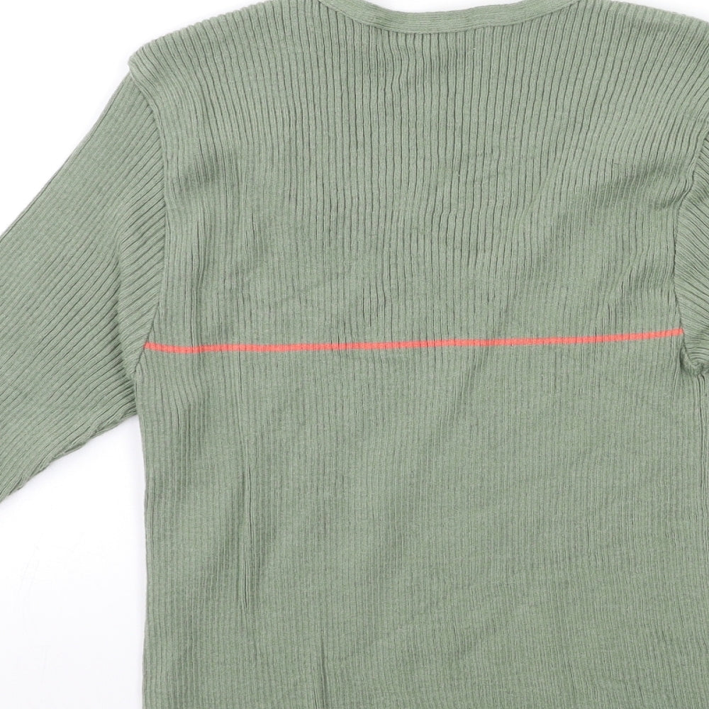 Dorothy Perkins Womens Green  Knit Pullover Jumper Size 14