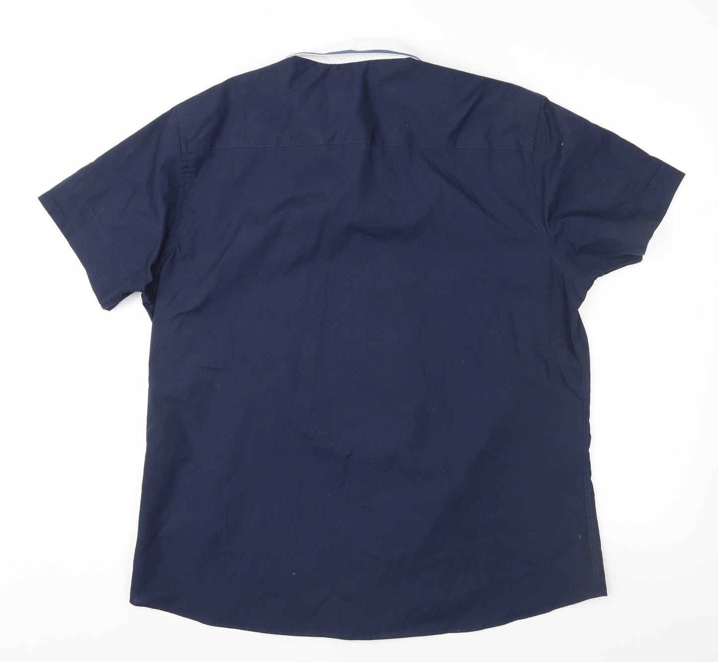 New Look Mens Blue    Button-Up Size XL