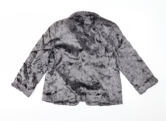 NEXT Womens Grey   Jacket Coat Size 12