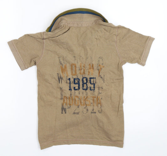 NEXT Boys Beige   Basic Polo Size 6 Years