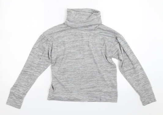 Matalan Girls Grey   Pullover Sweatshirt Size 10-11 Years
