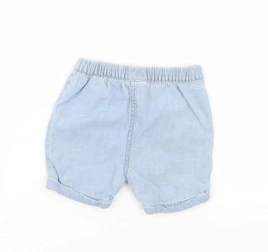 TU Baby Blue  Denim Cropped Trousers Size 6-9 Months