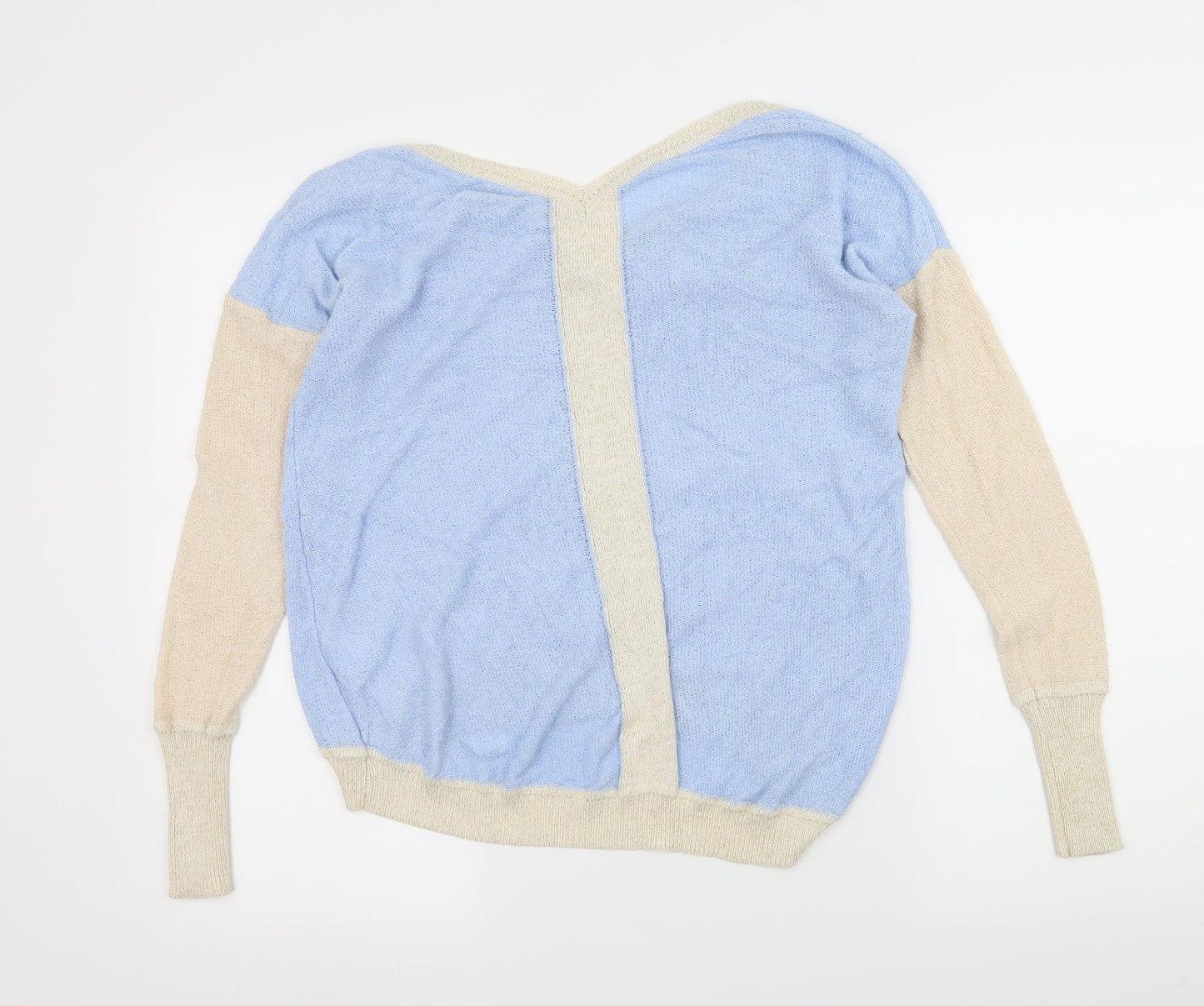 Charli Womens Blue  Knit Pullover Jumper Size XS