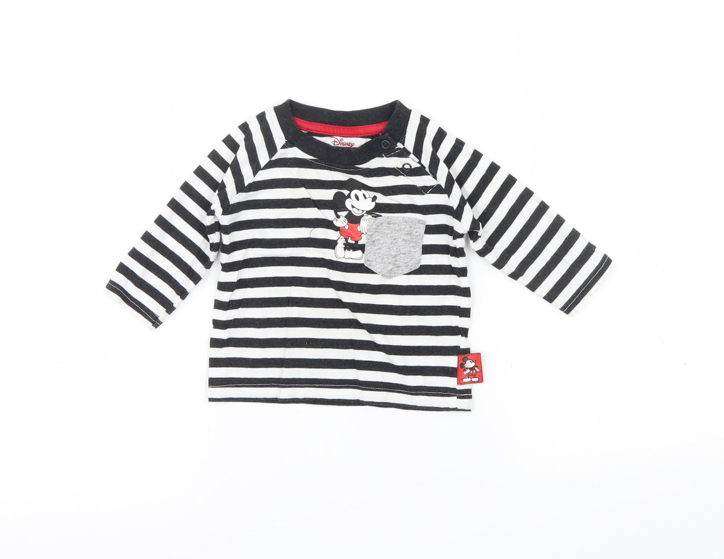 Primark Baby Multicoloured Striped  Basic Casual Size 3-6 Months  - Mickey Mouse