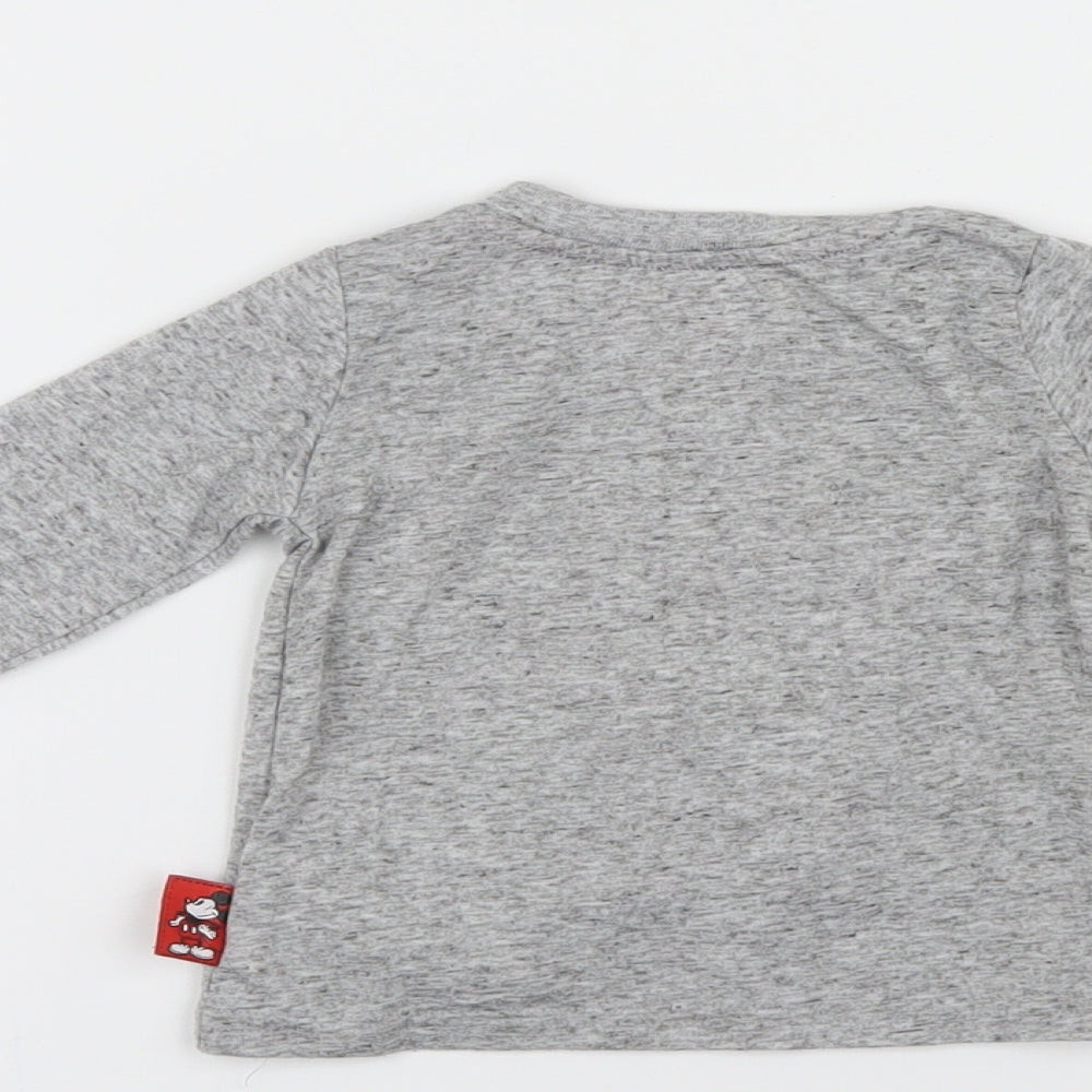 Primark Baby Grey   Basic Casual Size 3-6 Months  - Mickey Mouse