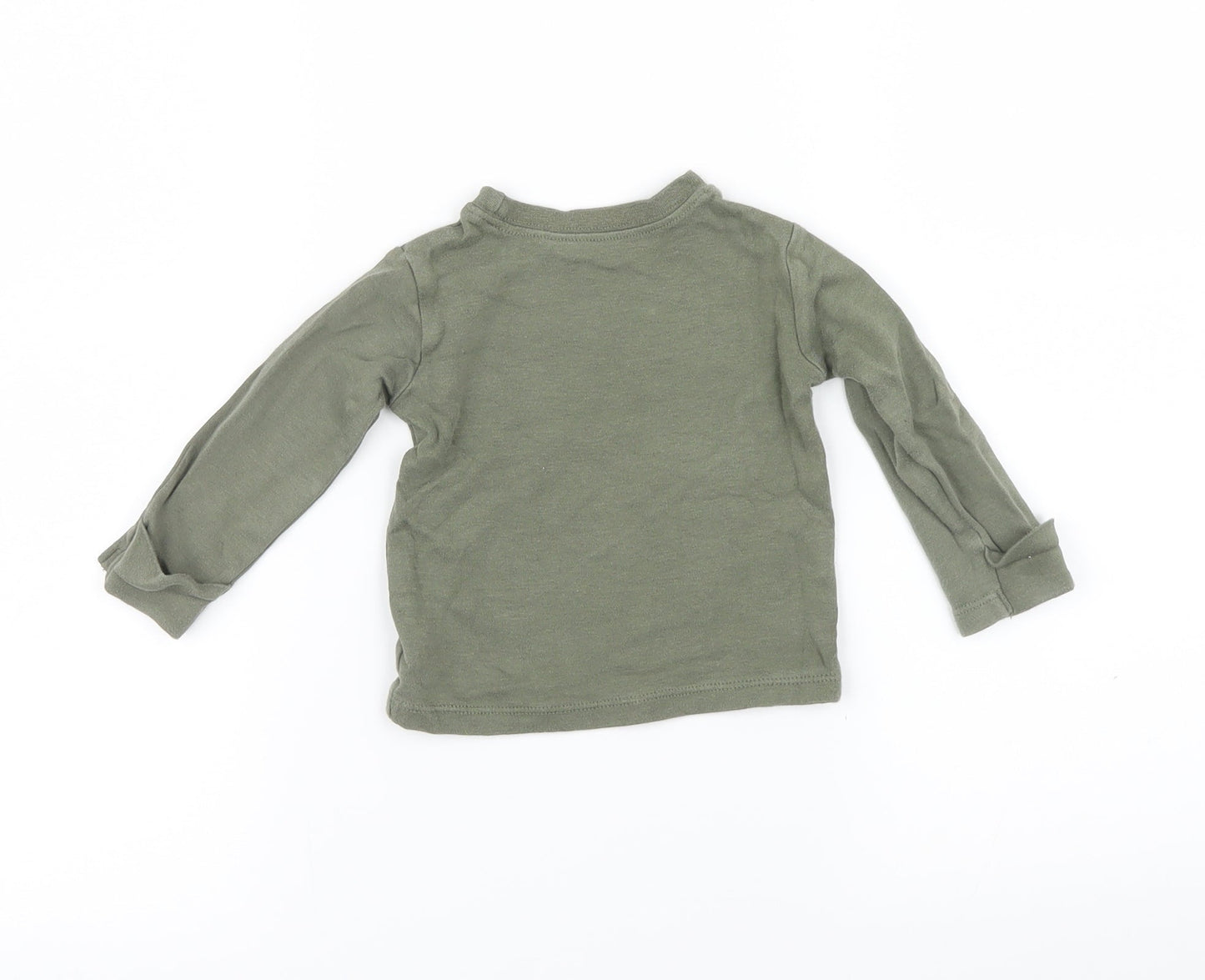 George Baby Green Solid  Cami Robe Size 3-6 Months