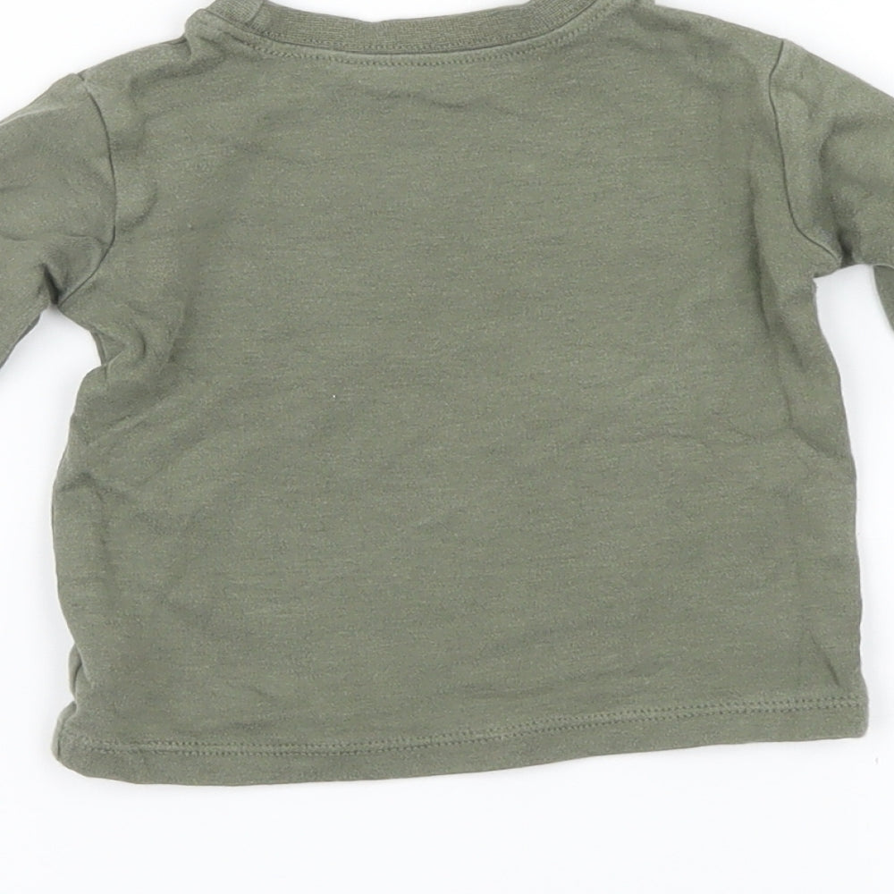 George Baby Green Solid  Cami Robe Size 3-6 Months