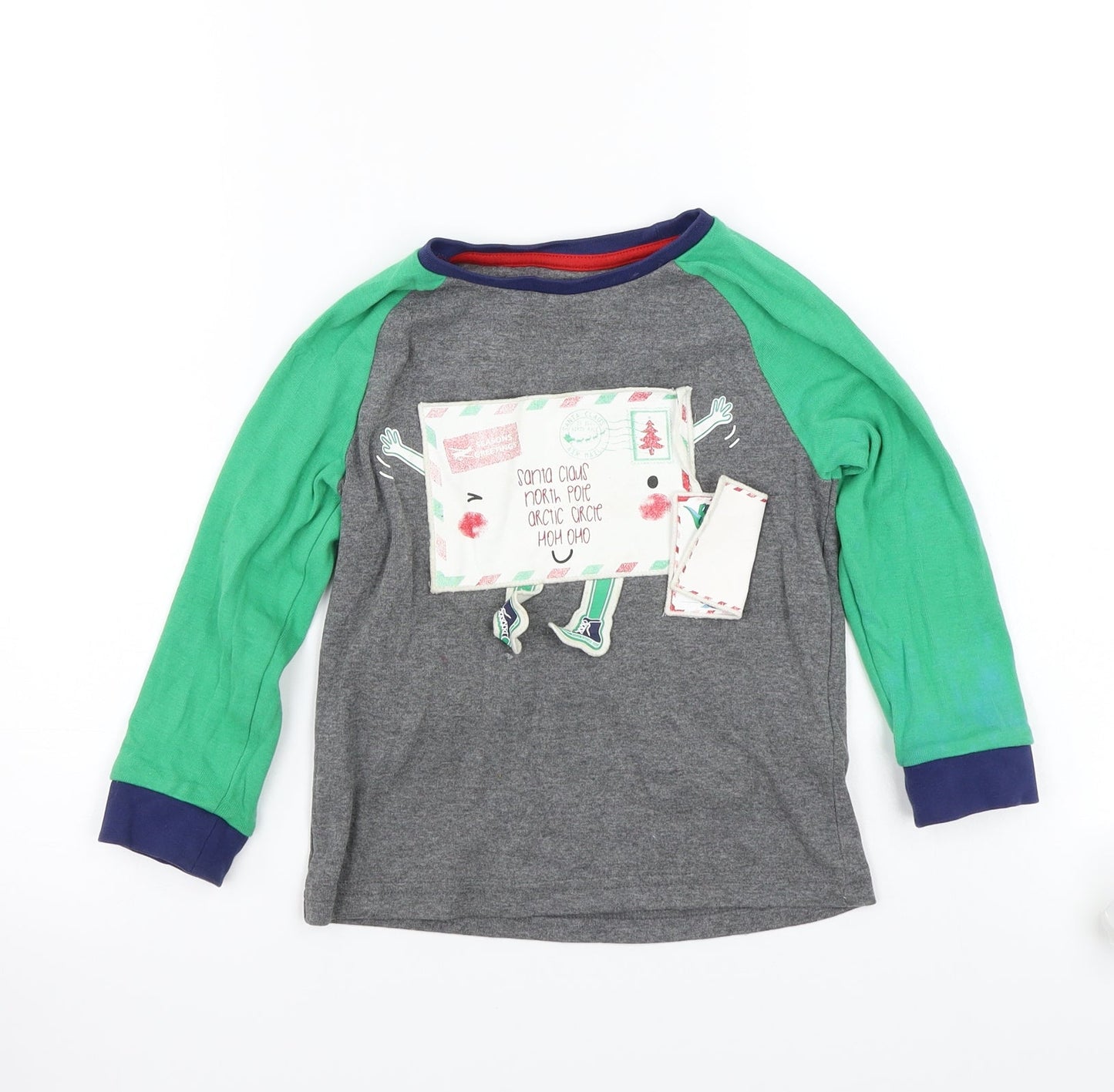 Marks and Spencer Boys Grey   Basic T-Shirt Size 3-4 Years
