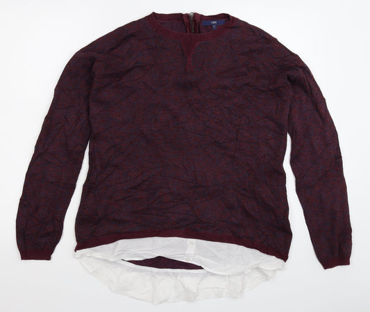 NEXT Womens Brown  Knit Pullover Jumper Size 12