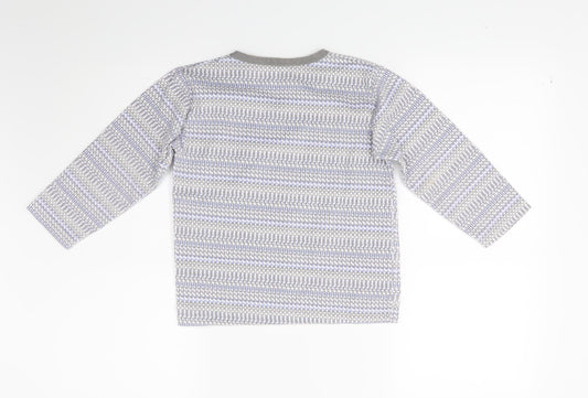 Preworn Girls Blue   Pullover Sweatshirt Size M