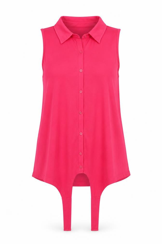 F&F Womens Pink   Basic Button-Up Size 8