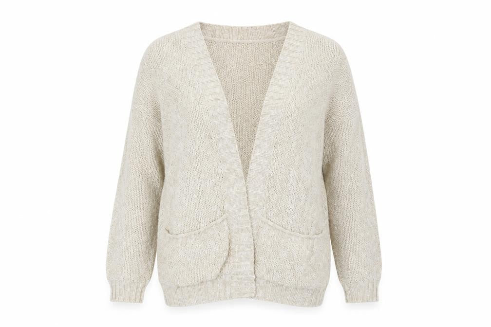 Next Womens Beige  Knit Pullover Jumper Size 10