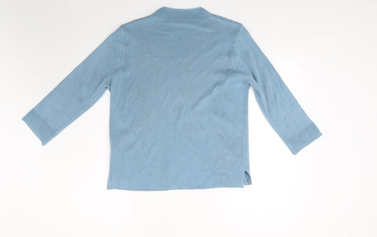Marks and Spencer Womens Blue   Pullover Jumper Size 14