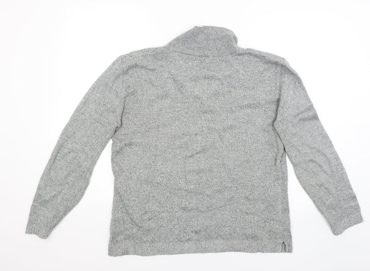 Touch Mens Grey   Pullover Jumper Size M