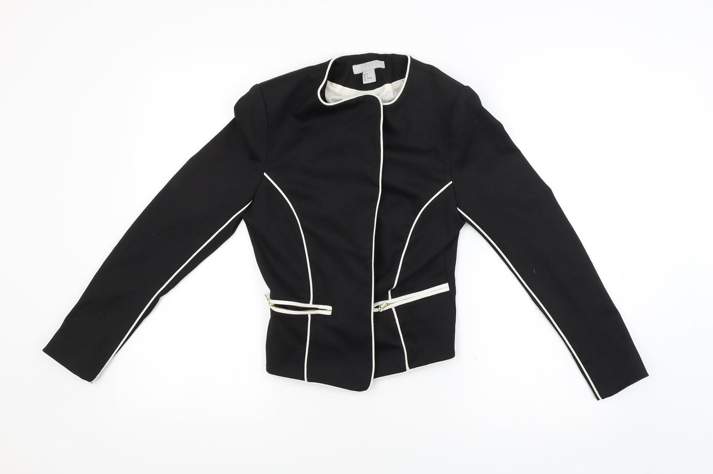 H&M Womens Black   Jacket  Size 8