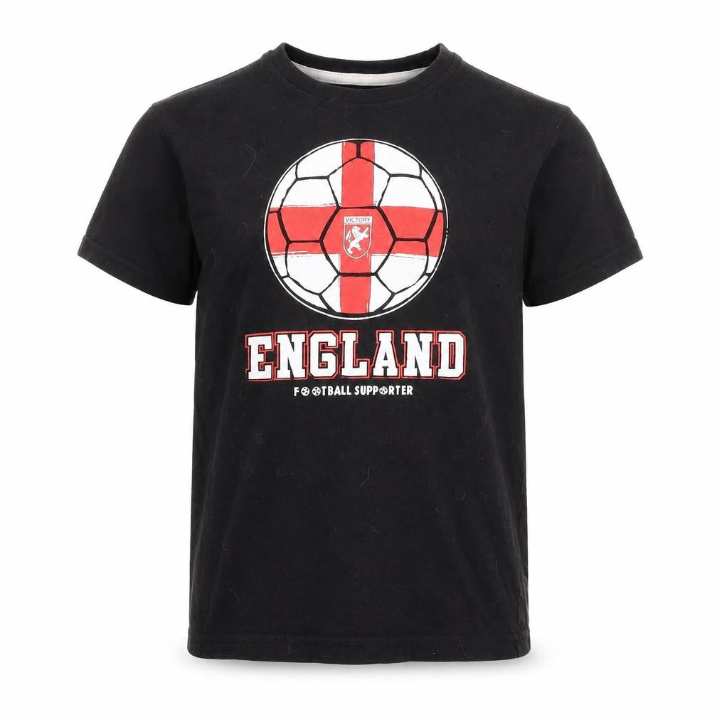 Primark Boys Black   Basic T-Shirt Size 6-7 Years