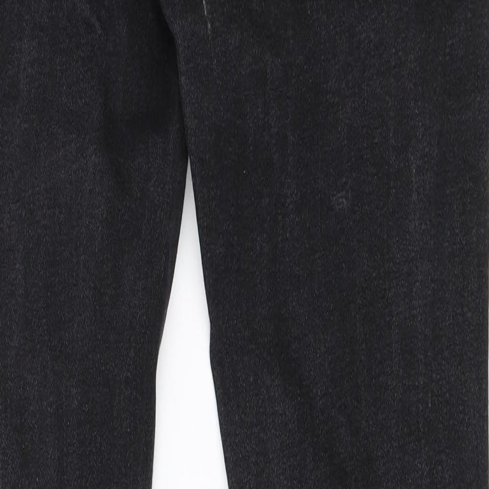 Denim & Co. Womens Black  Denim Skinny Jeans Size 6 L29 in