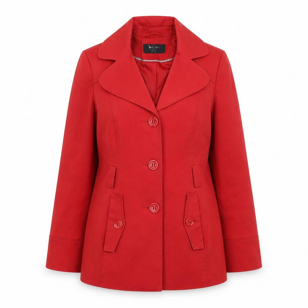 BHS Womens Red   Jacket  Size 10
