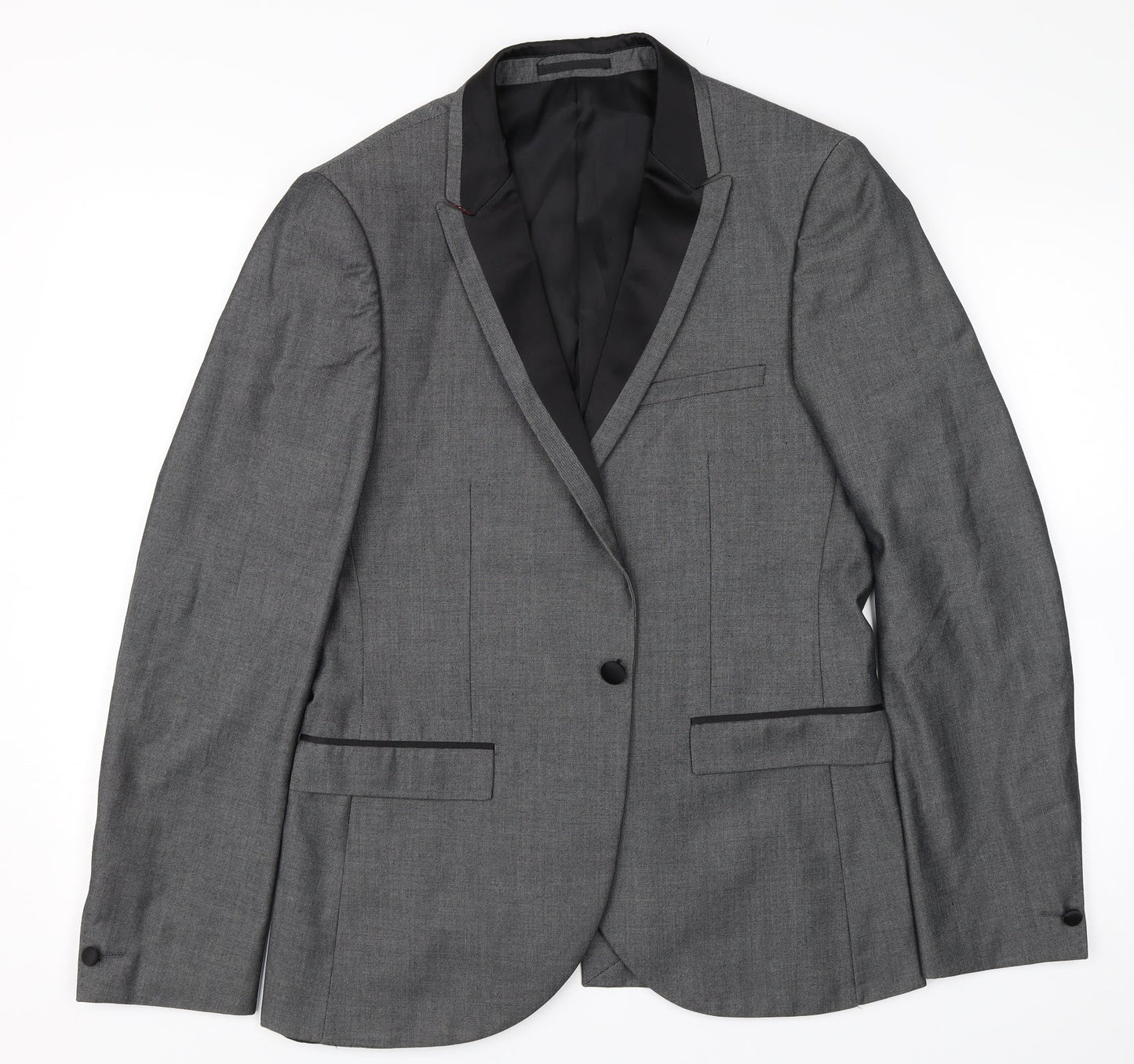 Ventuno 21 Mens Grey   Jacket Blazer Size 38