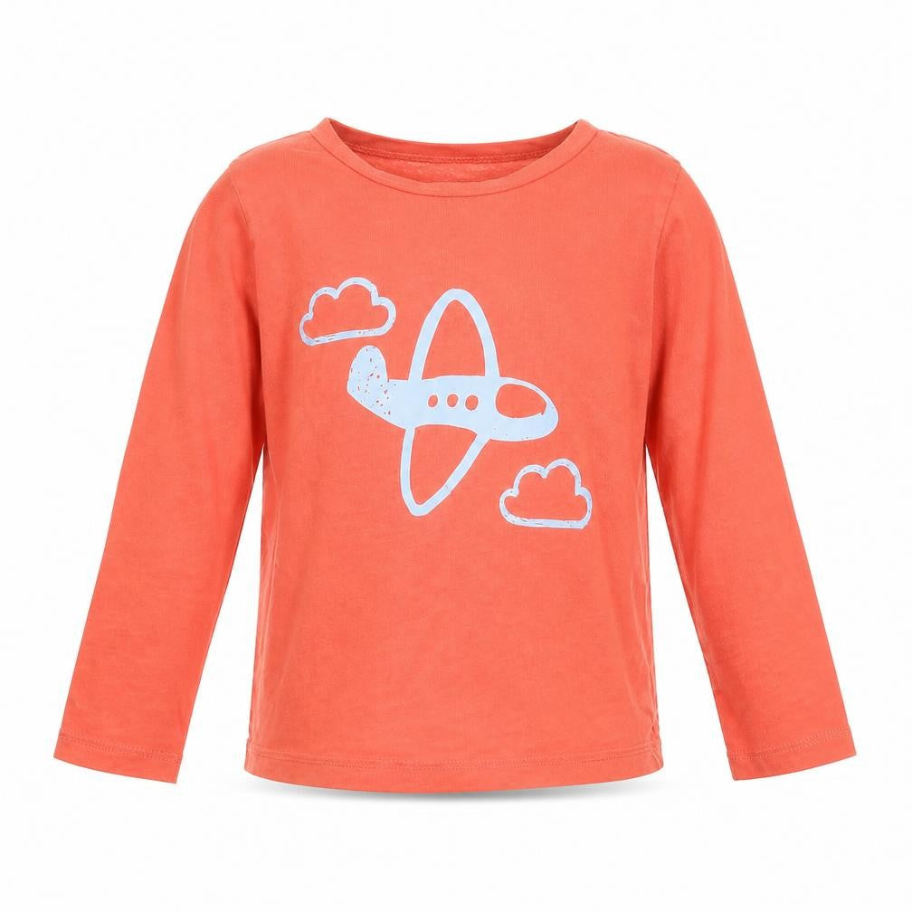 George Girls Orange   Basic T-Shirt Size 5-6 Years
