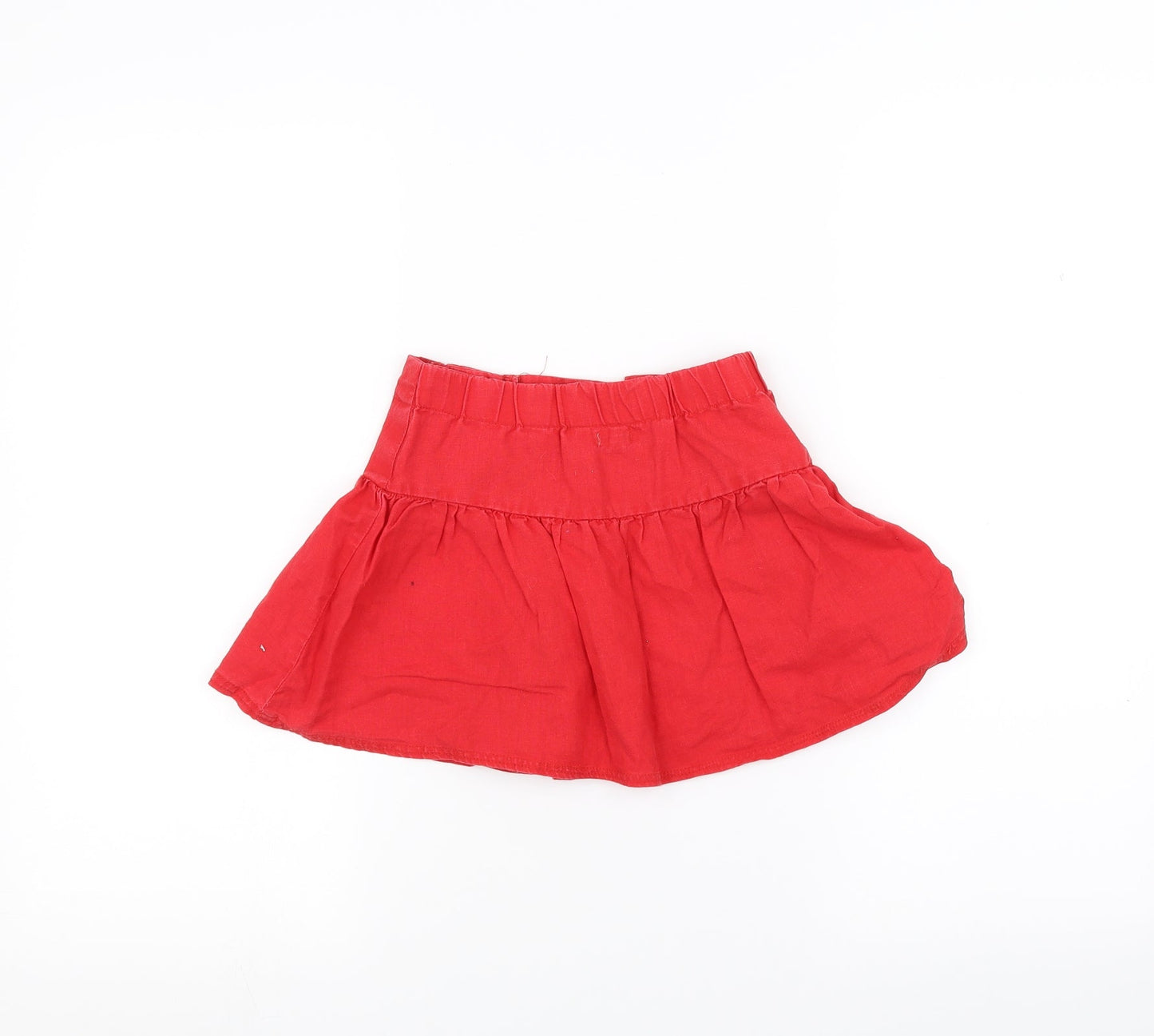 Funky Diva Girls Red   A-Line Skirt Size 3-4 Years