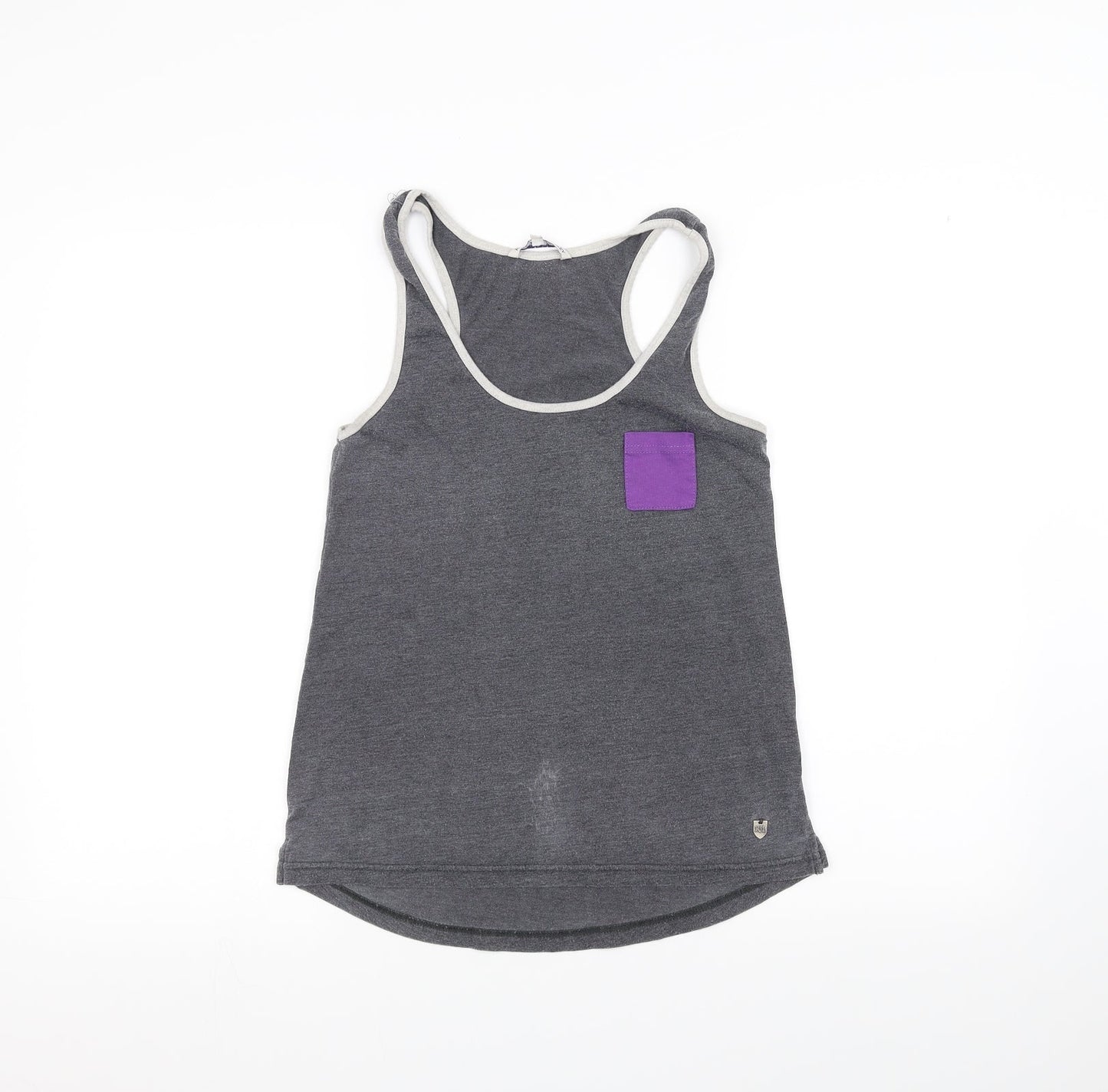 Rupert & Buckley Clothing Womens Grey   Basic Tank Size 10