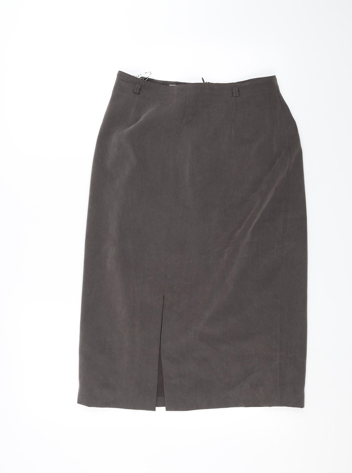 Minute Womens Black   A-Line Skirt Size 12