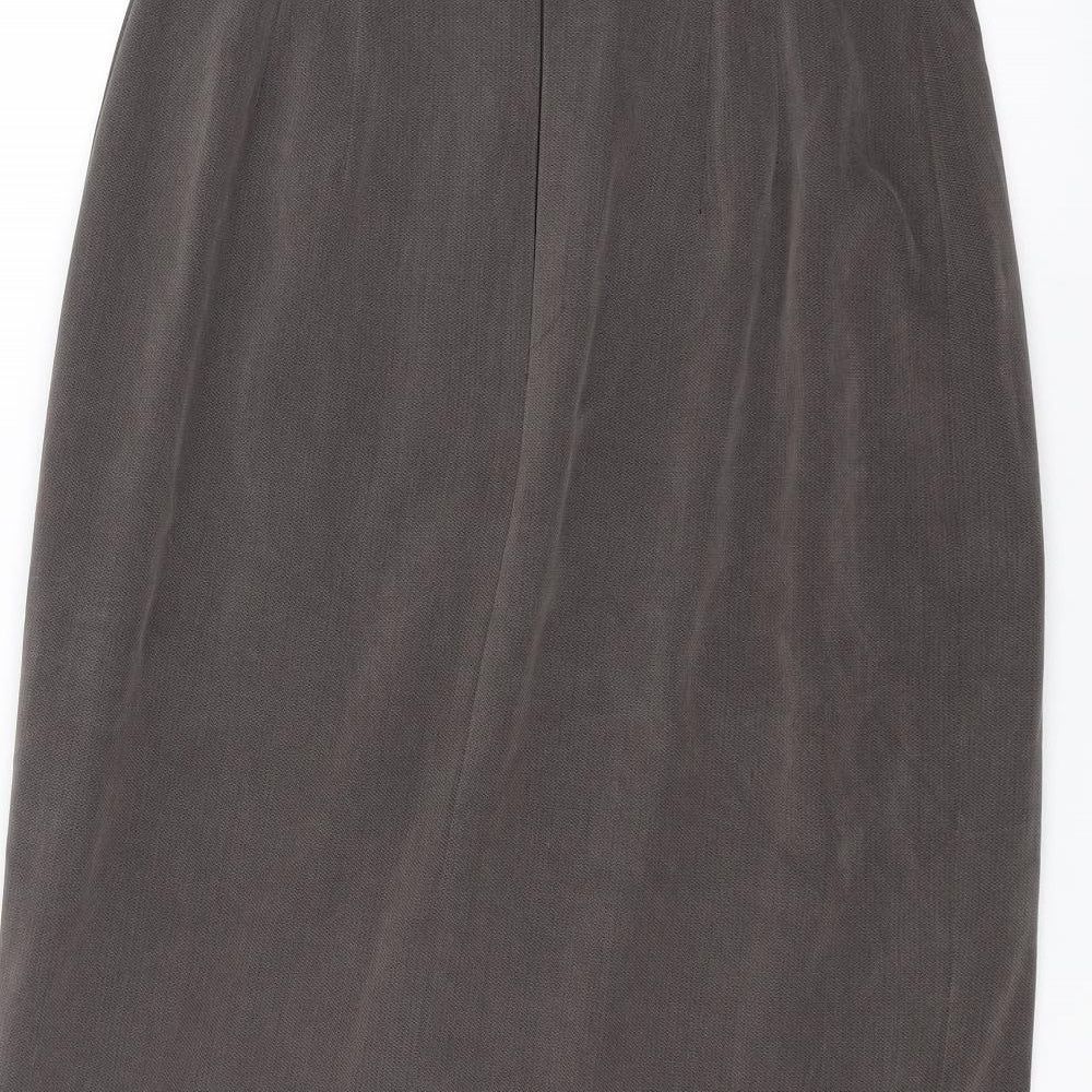 Minute Womens Black   A-Line Skirt Size 12