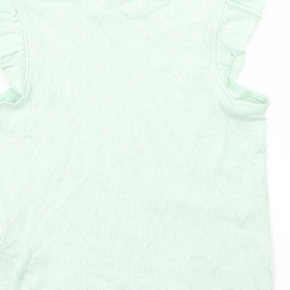 Primark Girls Green   Basic Tank Size 2 Years